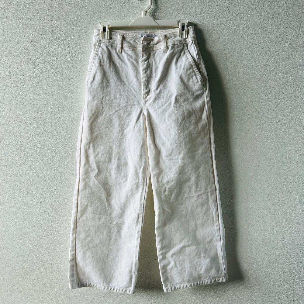 The Fold Wide Leg Denim Pants Size 4